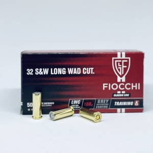 FIOCCHI - 32 S&W LONG WAD CUT.- 100gr