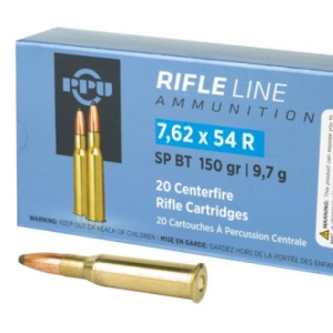 PPU Rifle Line  7,62x54R FMJ 182gr/11,8g